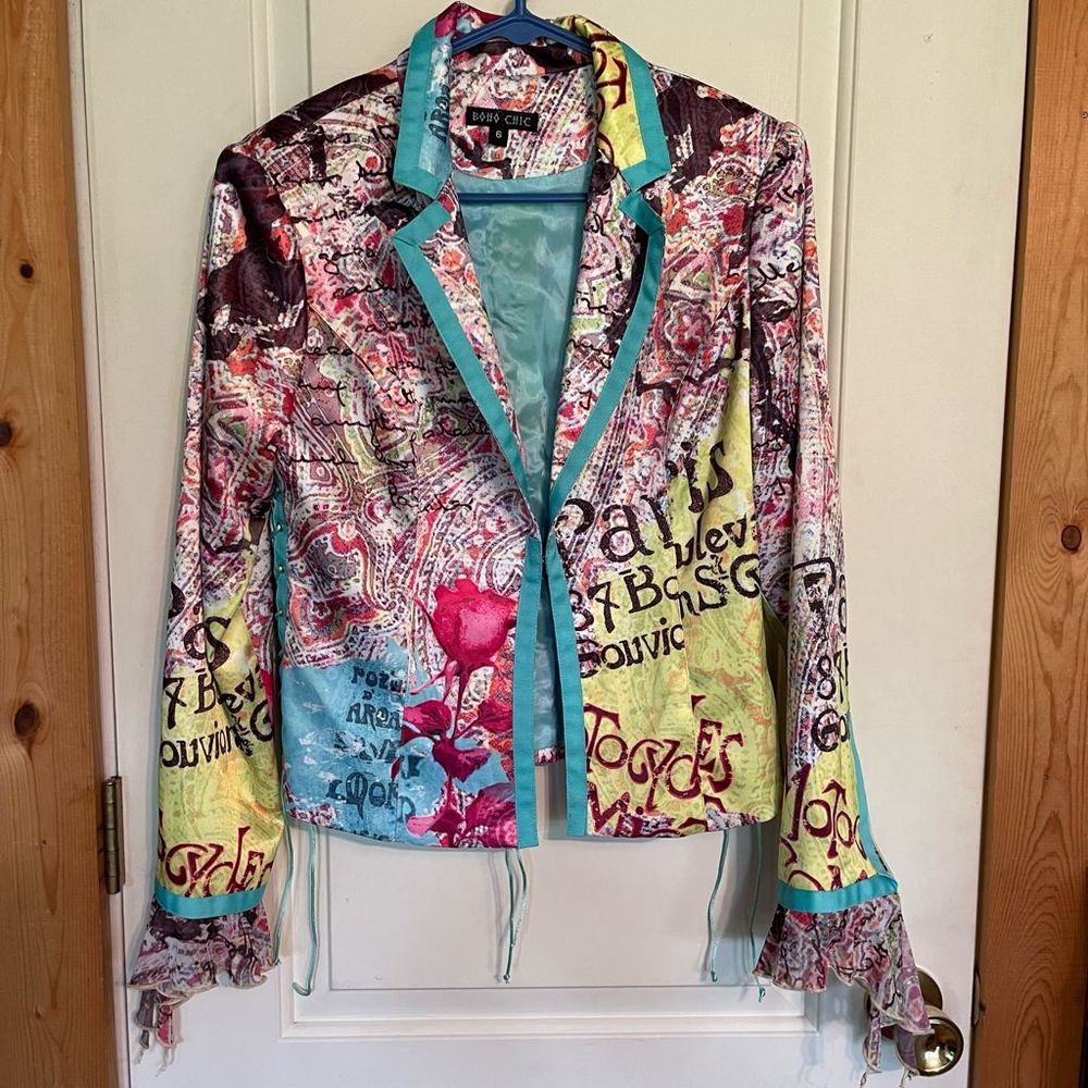 Boho Chic womens jacket size 6
